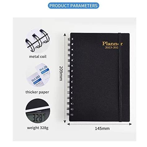 2023 Planner Diário Semanal Mensal Planner | Ubuy India