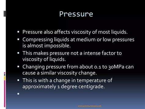 Factors affecting viscosity of a liquid | PPTX