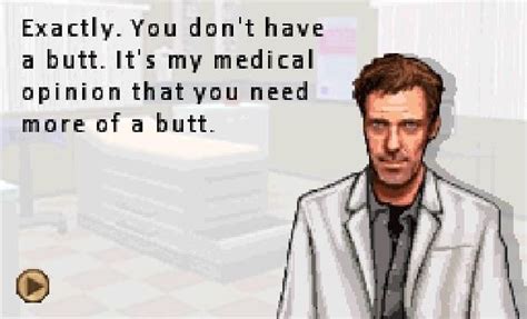 Screenshots of the House MD DS Game : r/okbuddyvicodin