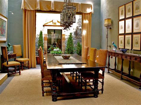 spanish style dining room