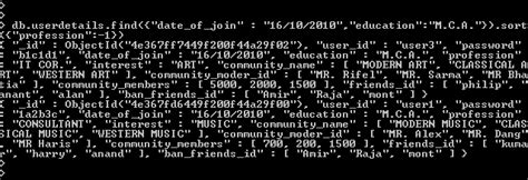 Image result for MongoDB Query Sort DB