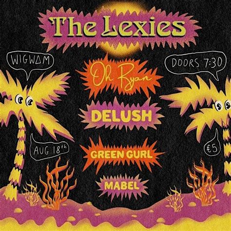The Lexies X Oh Ryan: Wigwam, Wigwam, Dublin 1, 18 August 2023 ...