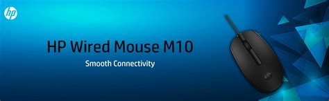 HP M10 Wired USB Optical Mouse 1000 DPI - TPSTech – tpstech.in