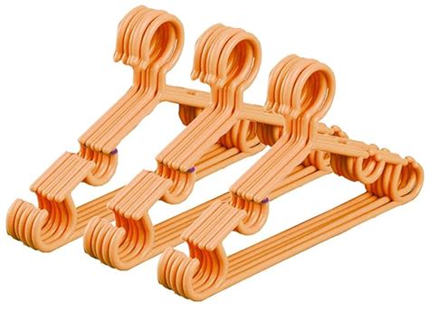 Buy Kuber Industries Plastic 15 Pieces Baby Hanger Set for Wardrobe ...