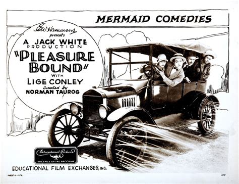 1925 - PLEASURE BOUND - Norman Taurog | Educational pictures ...