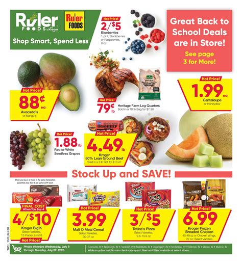 Ruler Foods Weekly Ad July 9 - July 22, 2025