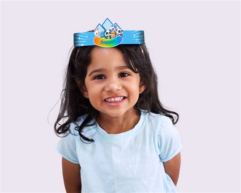 Baby Bus Theme Crown Hat | Birthday Party Combo Kits with Baby – Party ...