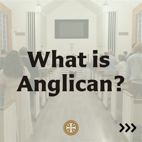 What is Anglican? — Church of the Incarnation | Memphis, TN