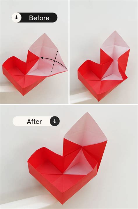 Image result for Origami Heart Box Tutorial for Beginners