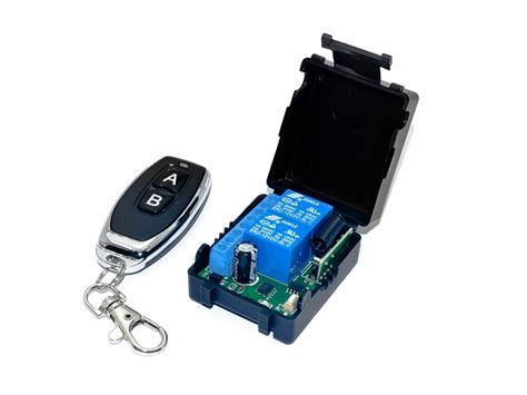 2-Channel 5V Relay Module with Optocoupler and 433MHz RF Remote Contro ...