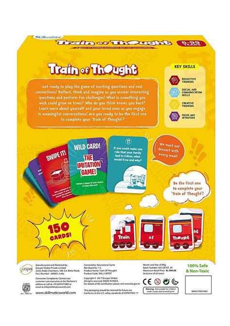 Buy Skillmatics Train of Thought - Card Game for Kids & Families Online ...