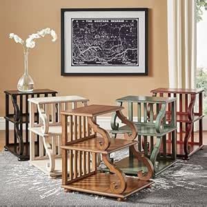 Teak Lab Wood Scroll End Table : Amazon.in: Home & Kitchen