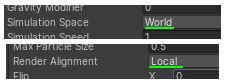 Image result for Unity Particle System Render Alignment Velocity