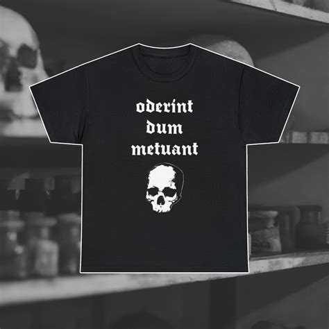 Oderint Dum Metuant T-shirt | Occult Dark Art Witchcraft Caligula - Etsy
