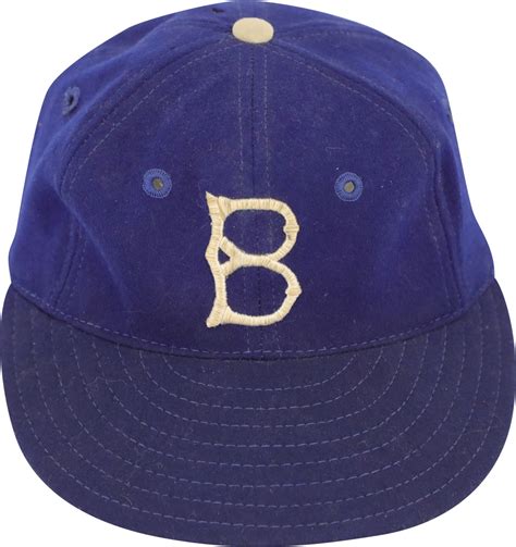 Circa 1950 Pee Wee Reese Brooklyn Dodgers Game Worn Hat (Dobbins LOA)