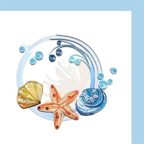 Quilling Sea Shell Tutorial 的图像结果