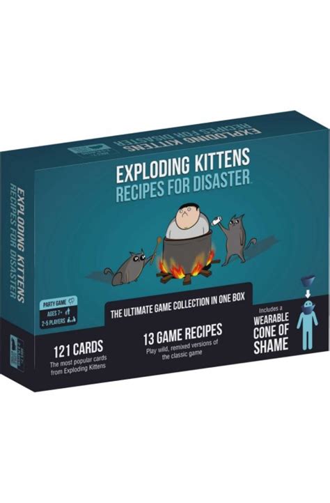 Image result for Exploding Kittens Recipes for Disaster Fef