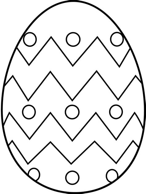 Large Easter Egg Coloring Pages at GetColorings.com | Free printable colorings pages to print ...