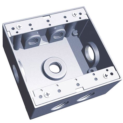 REDDOT 2-Gang Metal Old Work Electrical Box in the Electrical Boxes ...