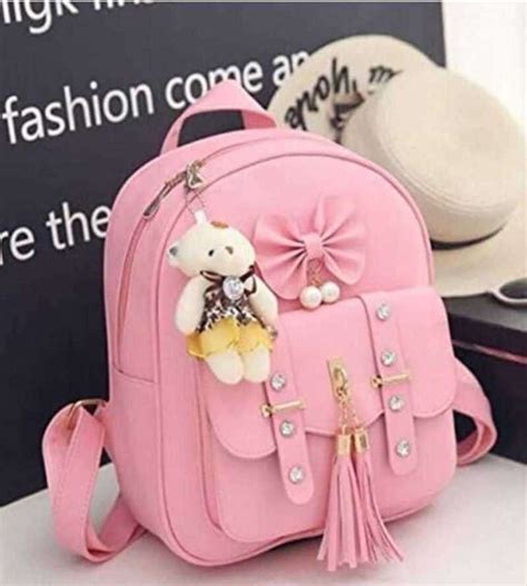Regular 15 L Backpack Stylish Cute Mini 3PCS Combo Set Backpack For ...