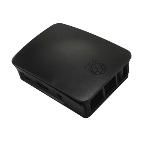 Case Housing Shell Enclosure for the Raspberry Pi 3 Model B Black– UNIQKART