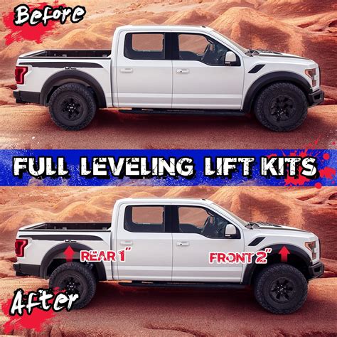 Buy KSP F150 Full Leveling Lift KIts 2F+1R, Suspension Level Kit for ...