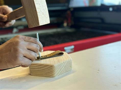 Laser Engraving Class: Certification & Leather Keychain, Machyne at 16 ...