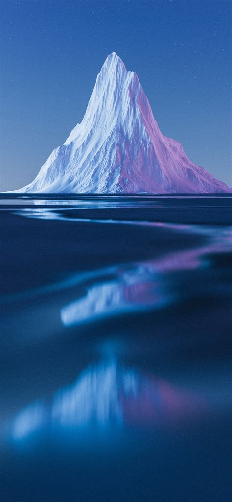 Frozen Iceberg 5K Best Free Download iPhone Desktop Wallpapers ...