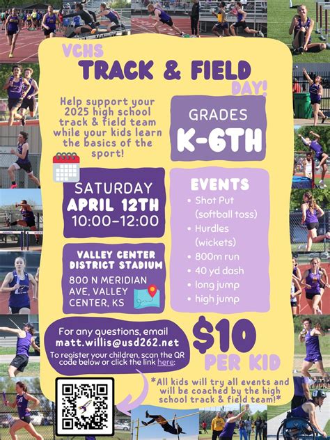 VCHS Track & Field Day 2025, Valley Center Middle School, 12 April 2025 ...