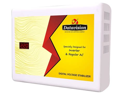 DATAVISION 4kVA Working Range (150V to 270V) Voltage Stabilizer Best ...