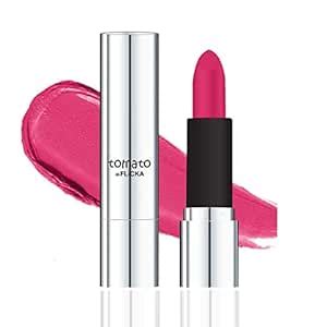 Buy FLiCKA Tomato Bullet Matte Lipstick| Non-transfer Lipstick ...
