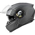 Steelbird Bluetooth Full Face ISI Certified Helmet for Men with Inner ...