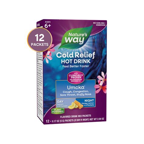 Umcka® Cold Care Day+Night Soothing Hot Drink | Nature's Way®