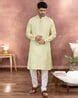 Buy Yellow Kurtas for Men by TATTVA Online | Ajio.com