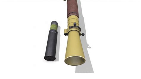 Carl Gustaf M2 Recoilless Rifle Low-poly PBR 3D - TurboSquid 2181646