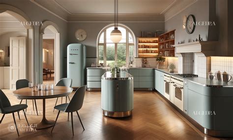 Image result for Retro Kitchen Design