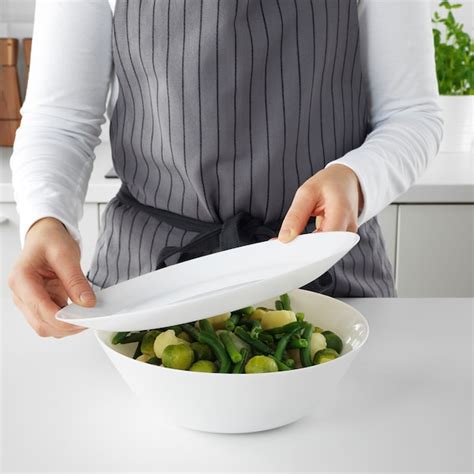 OFTAST serving bowl, white, 23 cm (9") - IKEA