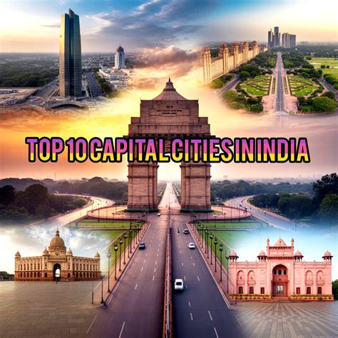Top 10 Capital Cities in India - FACT Philia