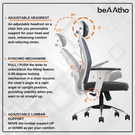 Leo Ergonomically Adjustable Executive High Back Mesh Home & Office Re
