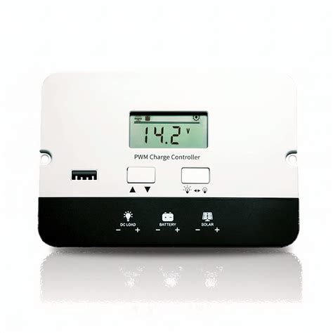 20a 12 24v Pwm Solar Charge Controller Flush Mount Solar | Desertcart INDIA