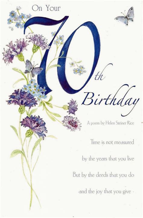 70th Birthday Wishes for Women