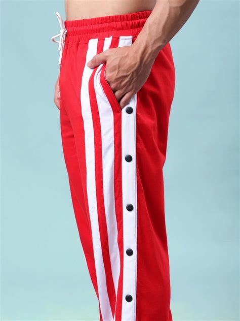 DANCER JOGGERS COTTON RED WHITE