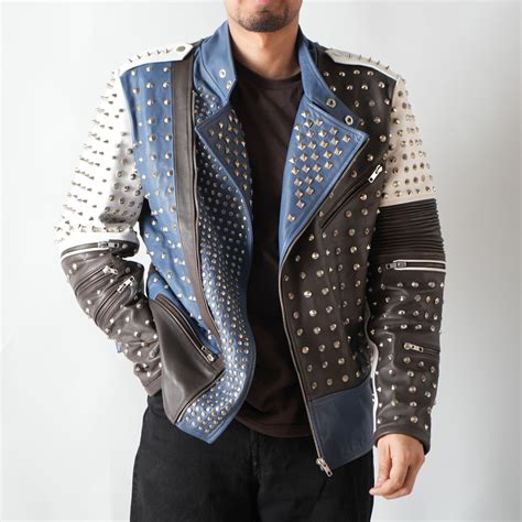 Punk Phantom – Men’s Genuine Sheepskin Leather Jacket – Shades Of Queen
