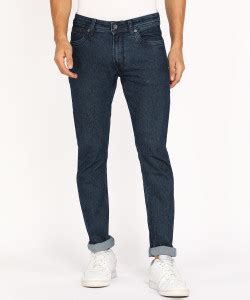 PETER ENGLAND Slim Men Dark Blue Jeans - Buy PETER ENGLAND Slim Men ...