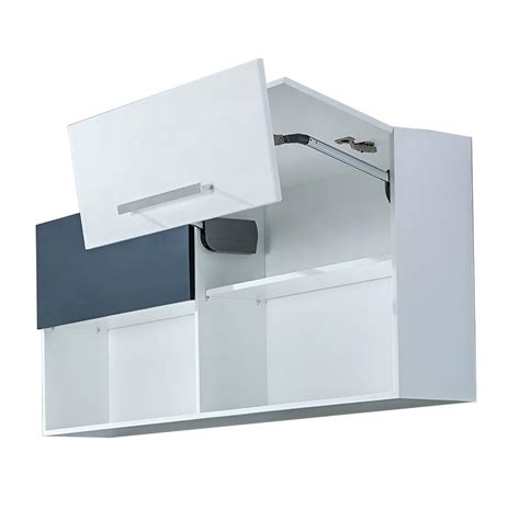 Volo Hydraulic Bi-Fold Pneumatic Two Door Cabinet Hinge Support Lift Up ...