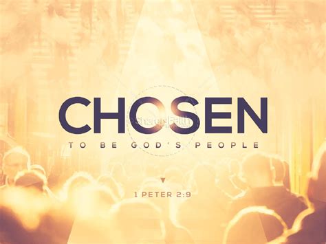 Chosen to Be God's People Sermon PowerPoint | Clover Media