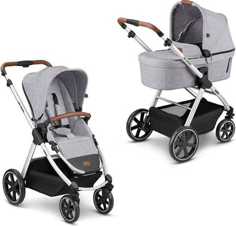 Коляска универсальная 2 в 1 ABC Design Samba 12004091900, серый ...