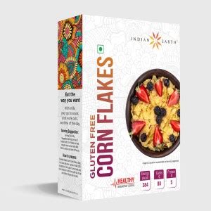 Indian Earth Gluten Free Corn Flakes Box Price in India - Buy Indian ...