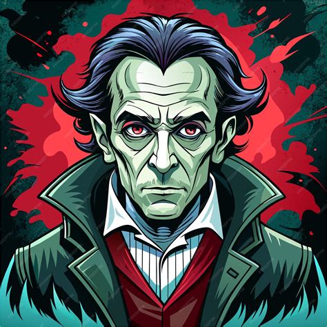 Premium Vector | Dracula frankenstein zombie monster vampiric hand ...