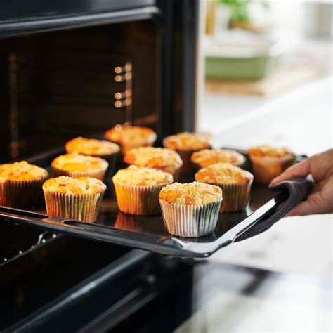 KRUSTISTEL baking cup, grey/white - IKEA